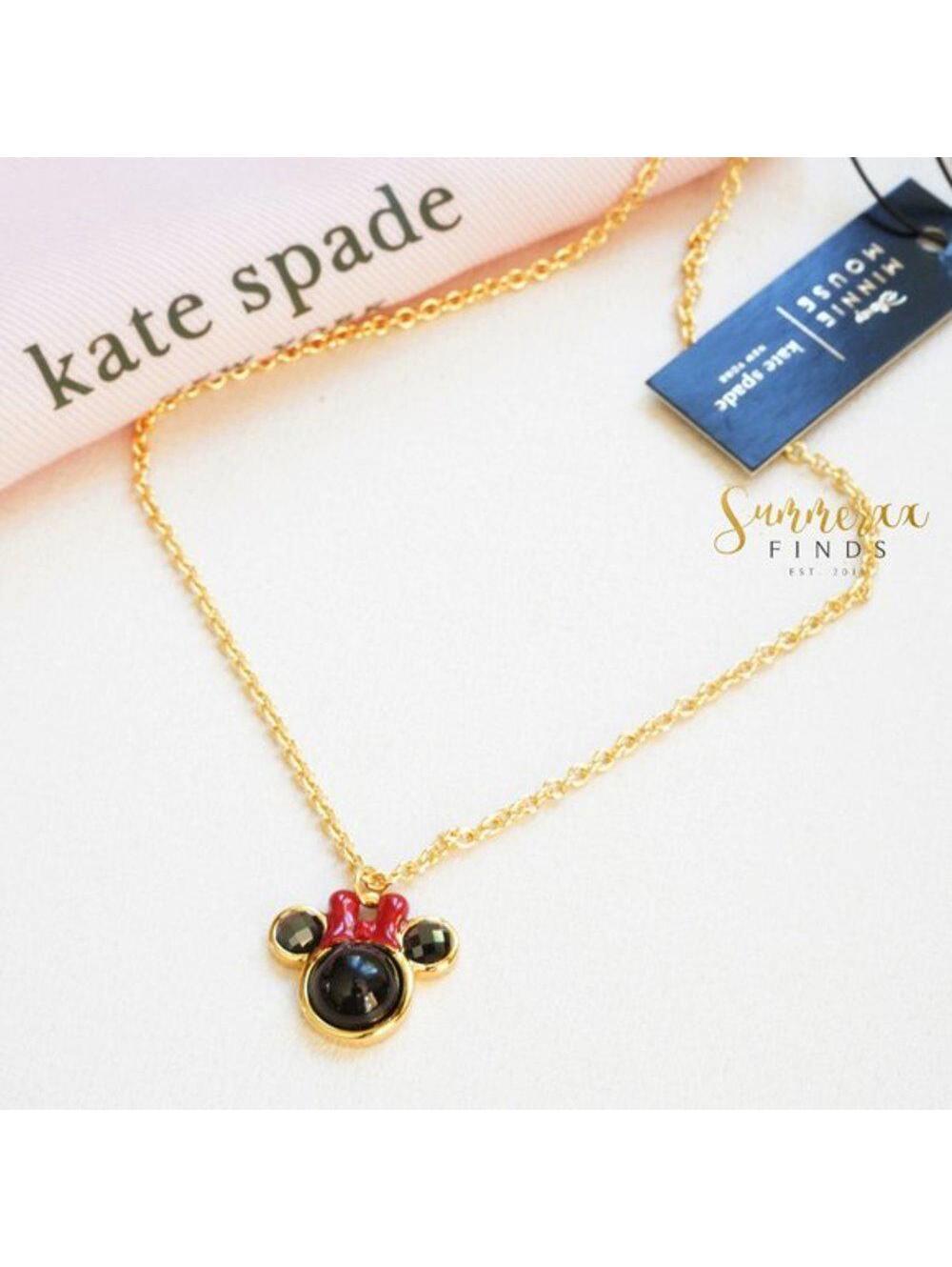 Kate Spade Disney Minnie Mini Pendant Necklace - Picture 2 of 8